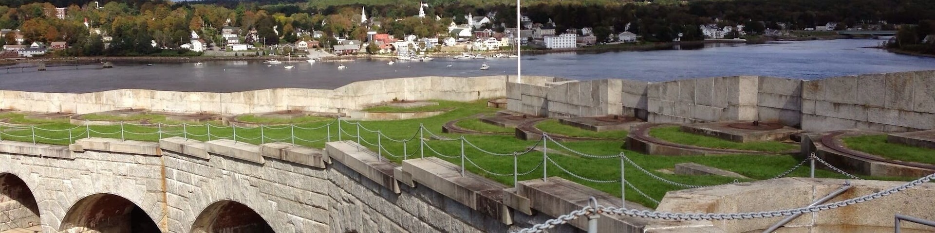Great way to spend an afternoon touring the fort and going up in the bridge observatory.