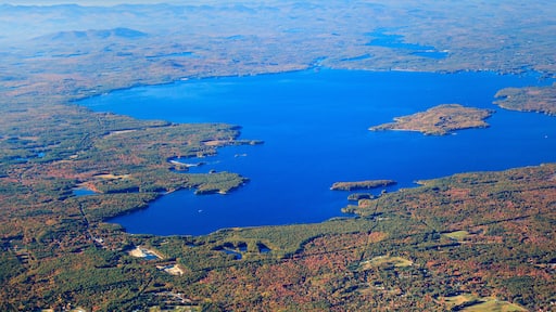 View of the Sebago Lake