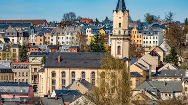 City Markneukirchen in the Vogtland