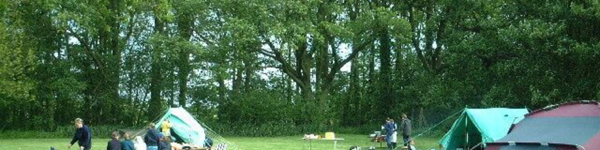 Blackmore Girl Guide Camp. On the land of a former army base.