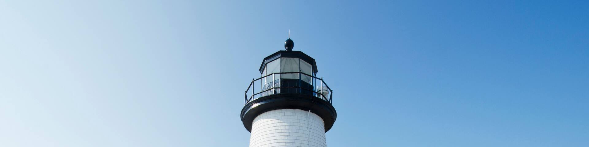 View of Brant Point lighthouse
