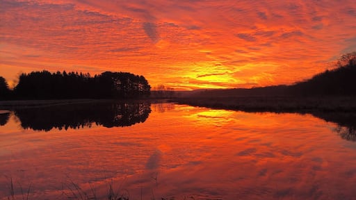 The best spot for sunrise, ever.
This time of year I’m out and about before the suns up, so dawns like this are frequent.
