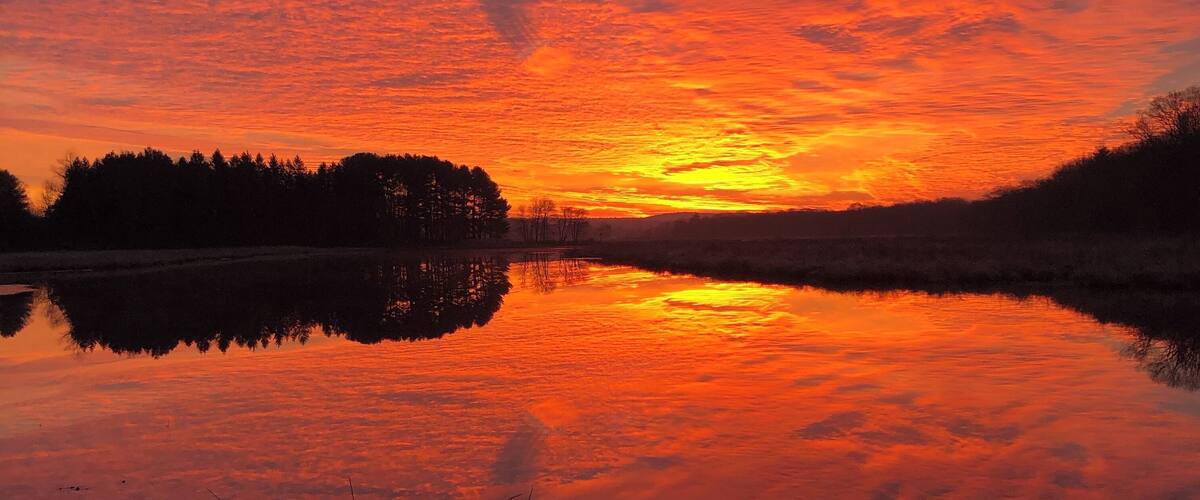 The best spot for sunrise, ever.
This time of year I’m out and about before the suns up, so dawns like this are frequent.