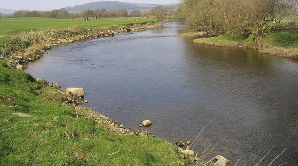 The Cluden Water East of Irongray Bridge.