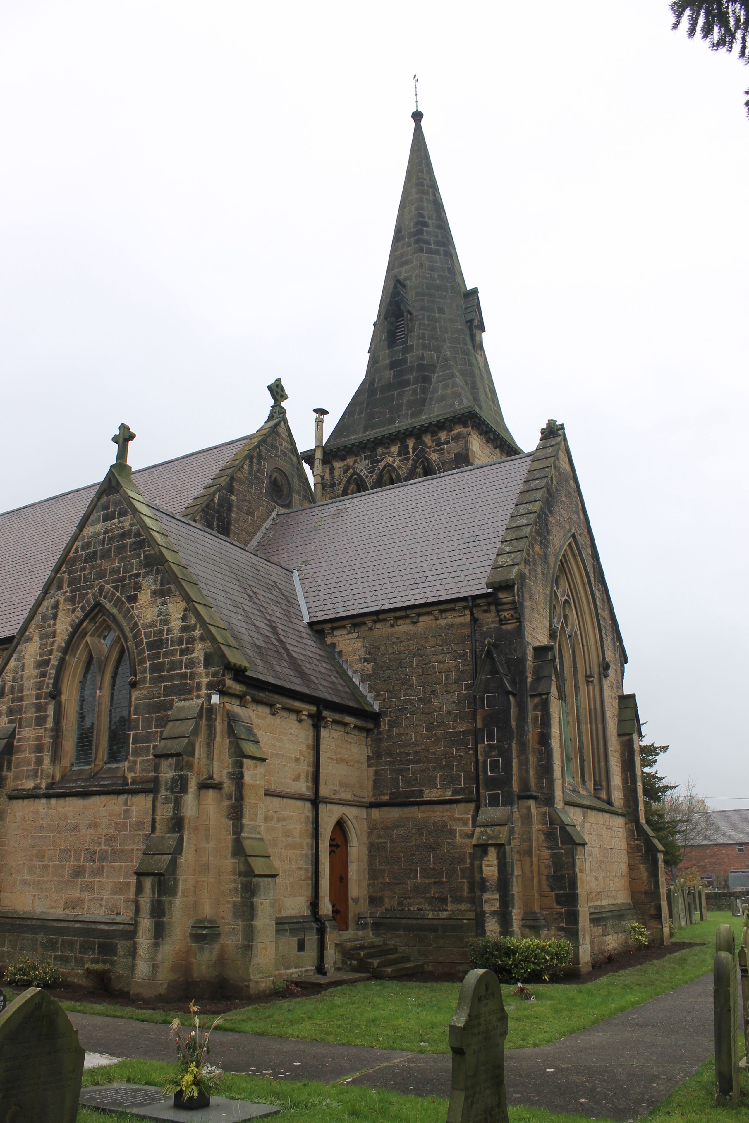 Holy Trinity Church Gwersyllt, near Wrexham; 2015.