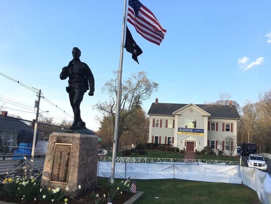 The one where the BOSTON MARATHON Starts!!!
Hopkinton, Massachusetts.