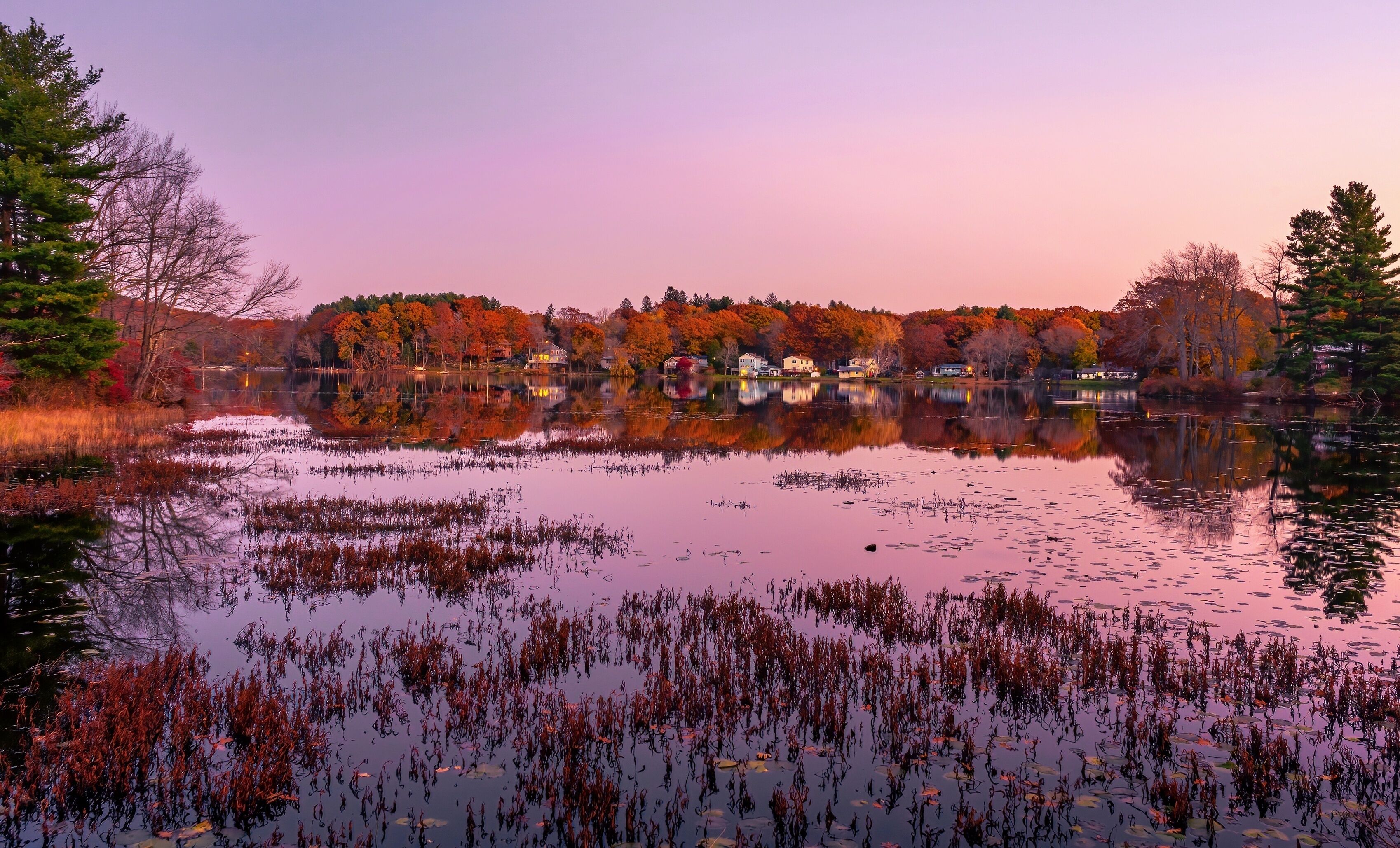 Sunset in Massachusetts