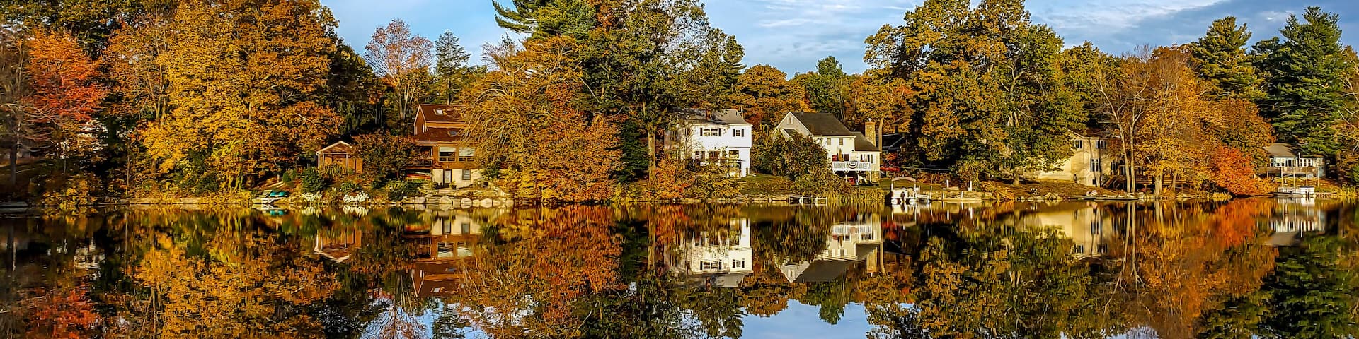 Sargent Pond in Leicester, MA