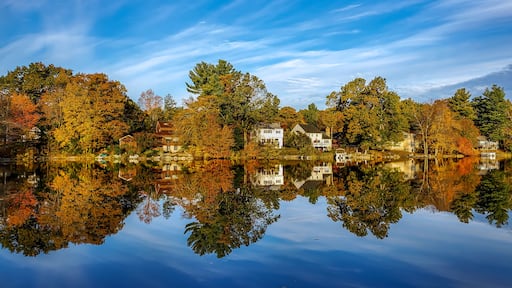 Sargent Pond in Leicester, MA