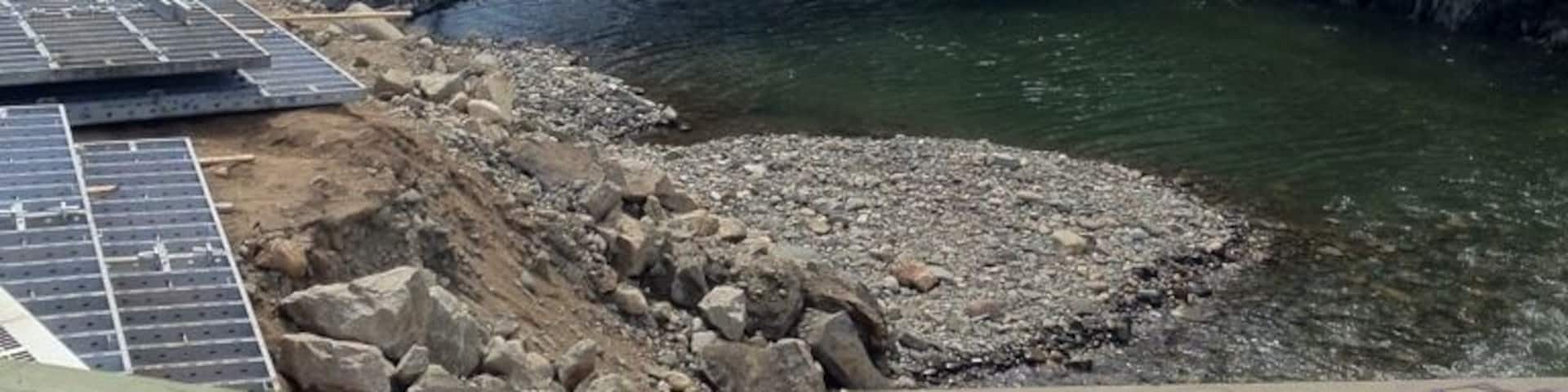 Covered Bridge after Hurricane wiped it out. Great fishing spot!