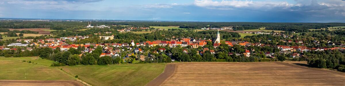 Luftbildaufnahme Bad Schmiedeberg