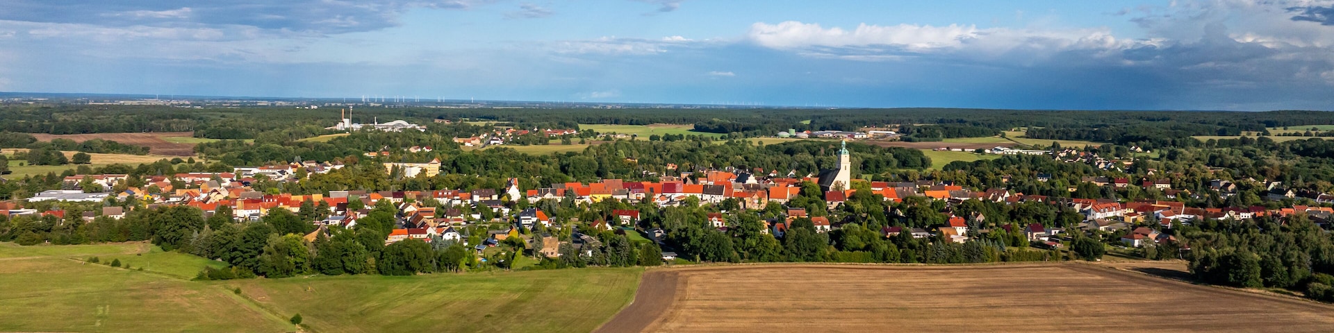 Luftbildaufnahme Bad Schmiedeberg