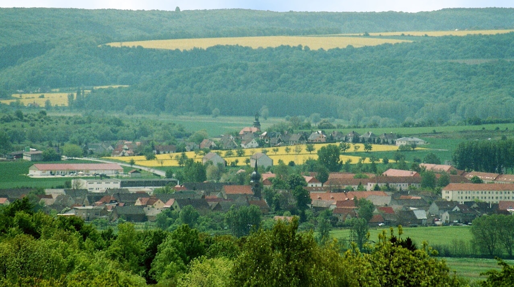 Steigra, view to Karsdorf and Wetzendorf