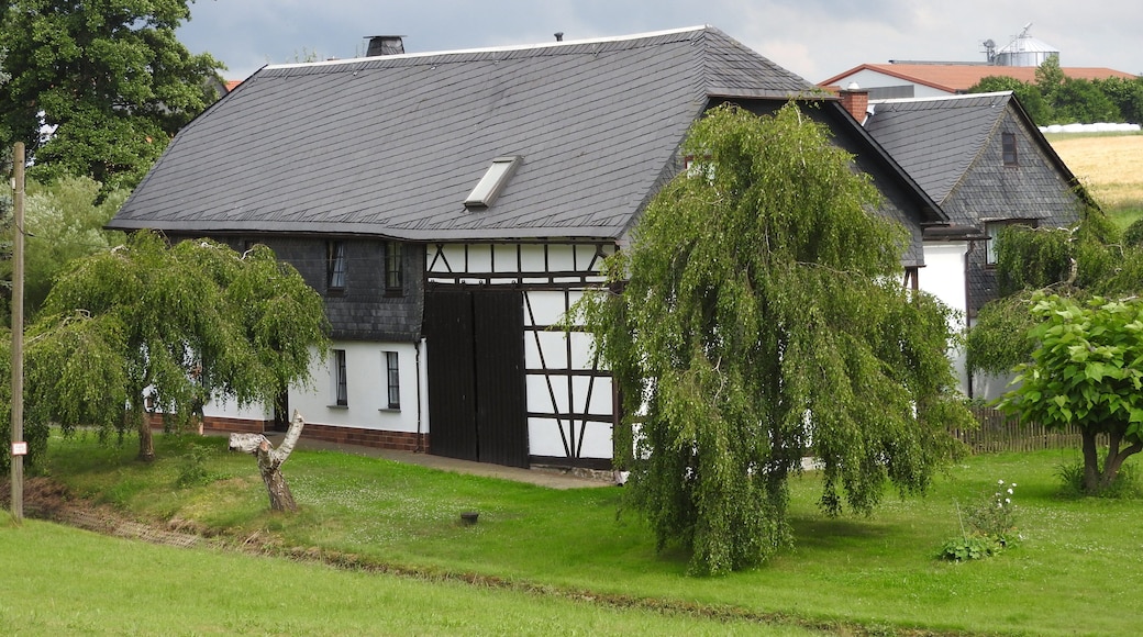 Fachwerkhaus in Gottesgrün, Thüringen