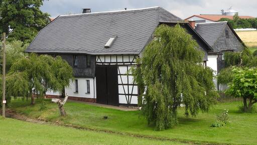 Fachwerkhaus in Gottesgrün, Thüringen