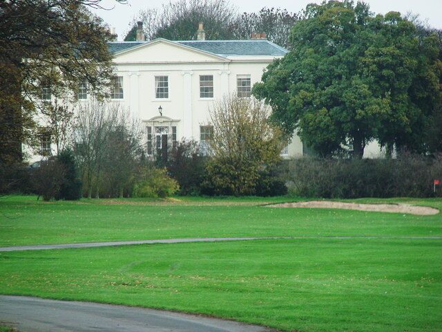 Owston Hall., near to Sutton, Doncaster, Great Britain. The Grounds of Owston hall are the home of the Robin Hood Golf Club.