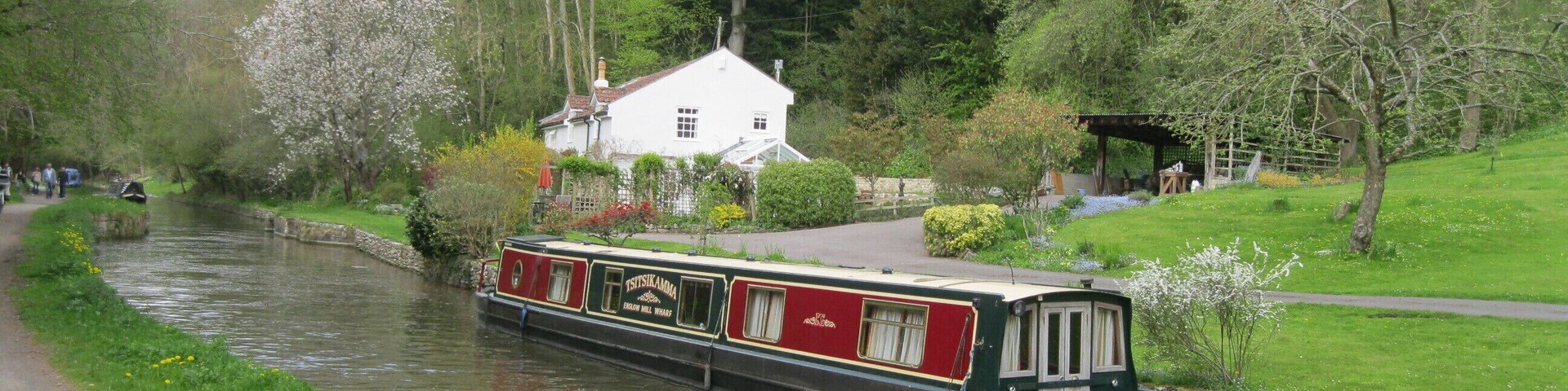 Near Bath; south east of Bath, west of Avoncliff