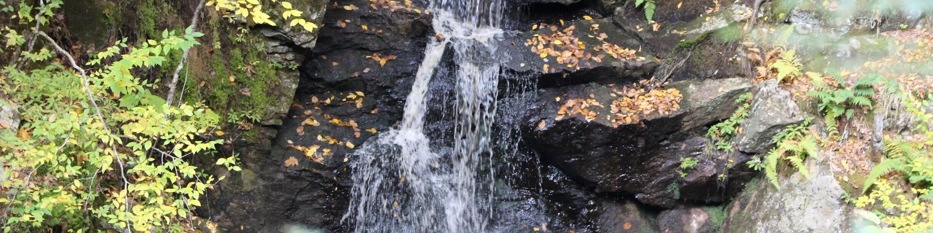A quick and easy hike to one of Massachusetts' hidden waterfalls.