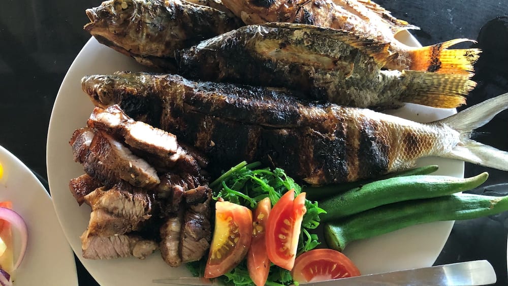 After the long drive..let’s chow...