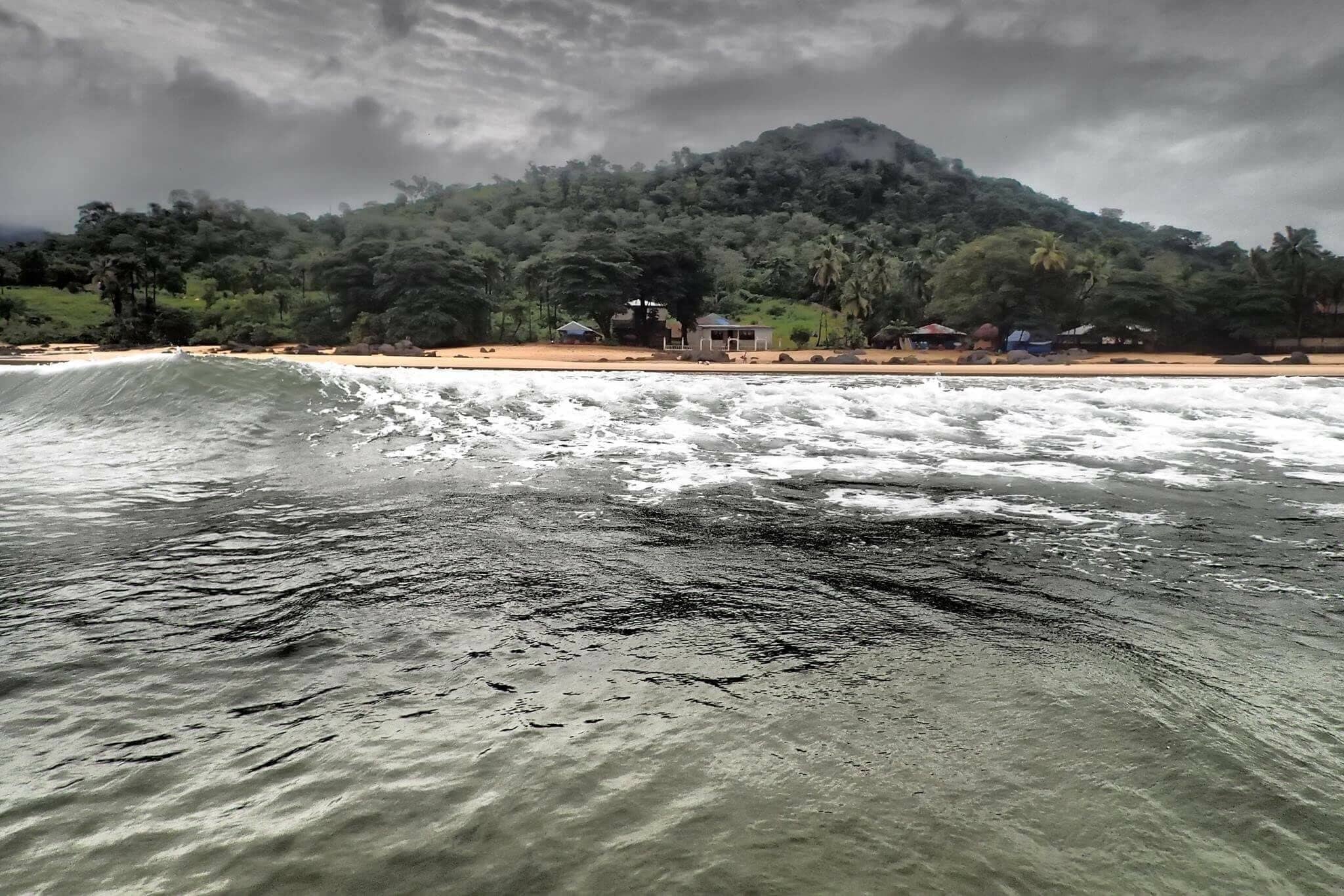 Beautiful but violent storm en route #waterlust