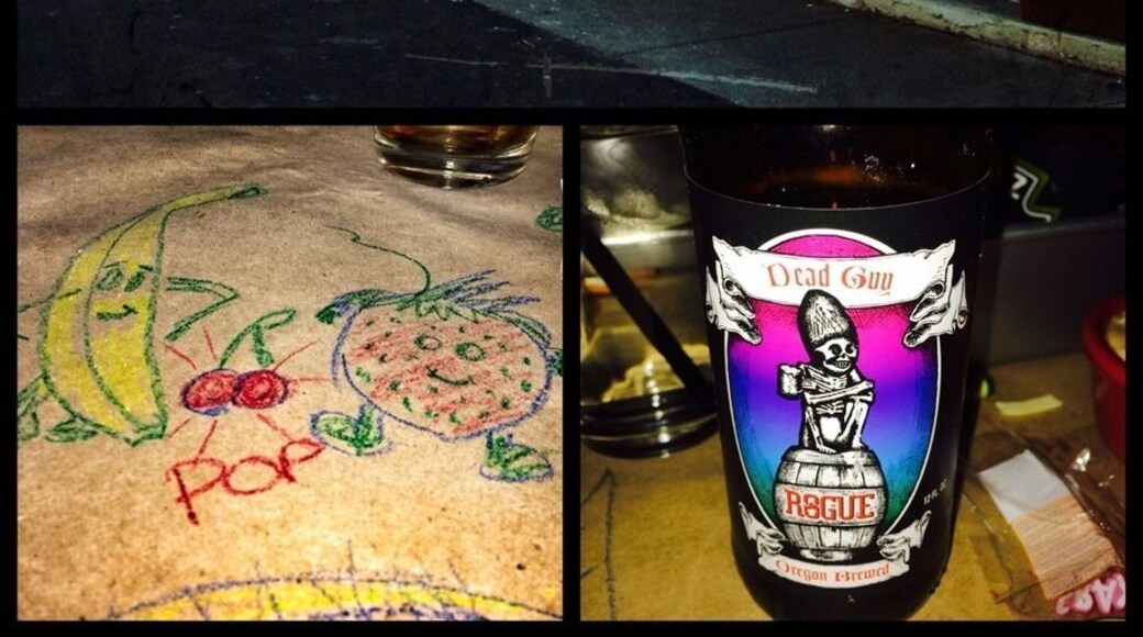 Such great burgers, beer and atmosphere!! Plus for being a place that gives you crayons ❤️