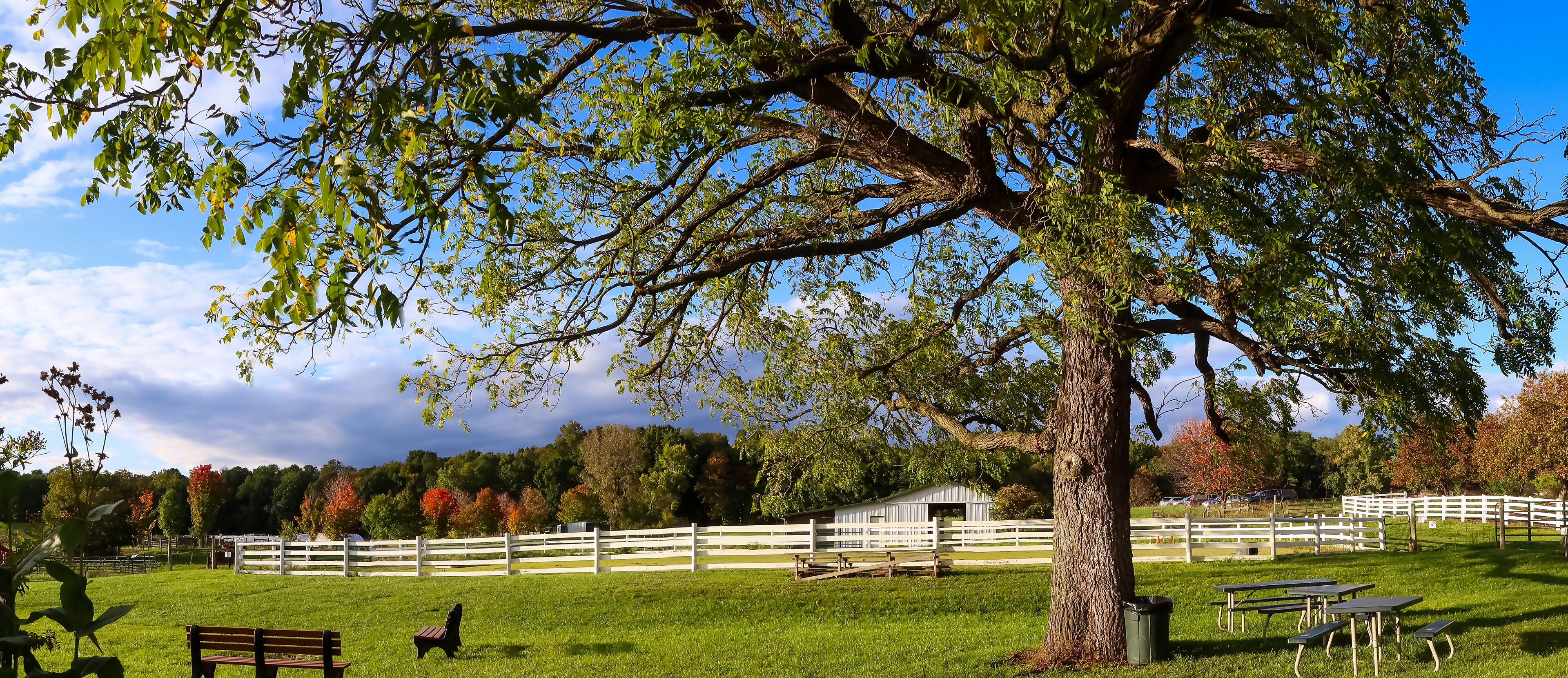 Scenic Michigan state university tollgate farm  in Farmington Hills , Michigan