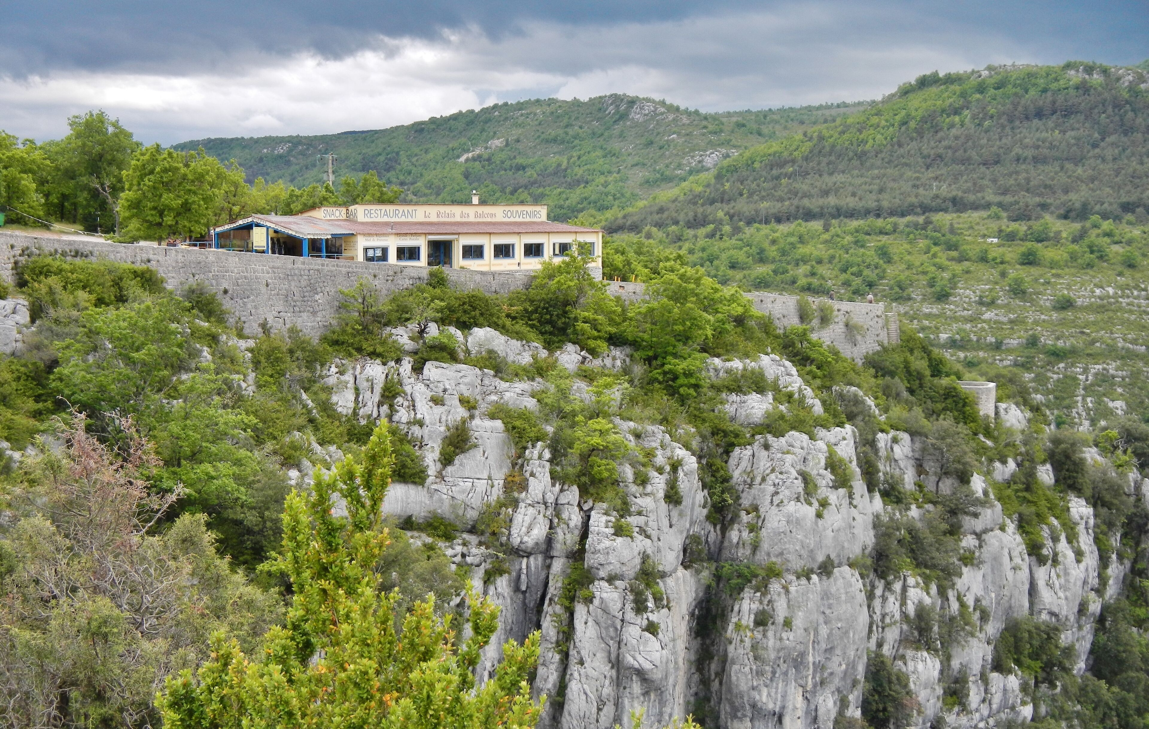 Restaurant Le Relais des Balcons: roundtrip Gorges du Verdon, Grand Canyon du Verdon