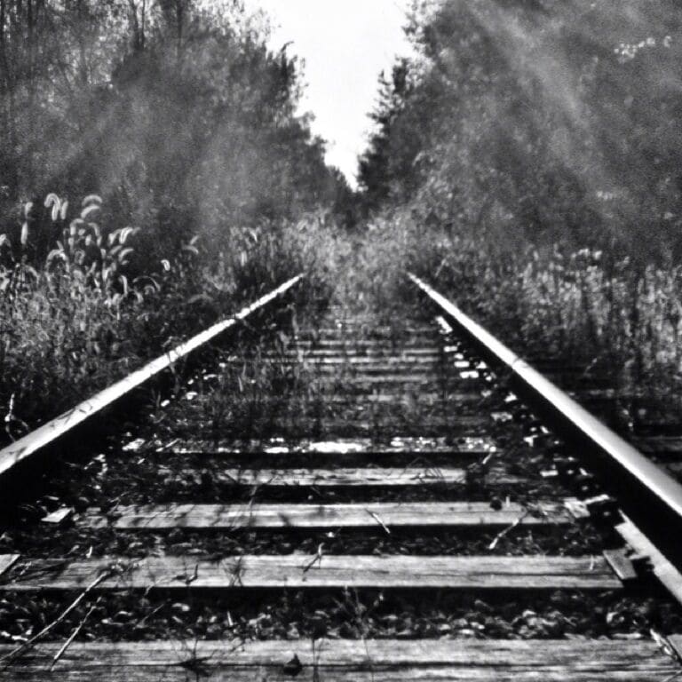 I'm a sucker for old trains and railroad tracks. 
#michigan #puremichigan #fall #leaves #autumn #train #railroad #railway 
