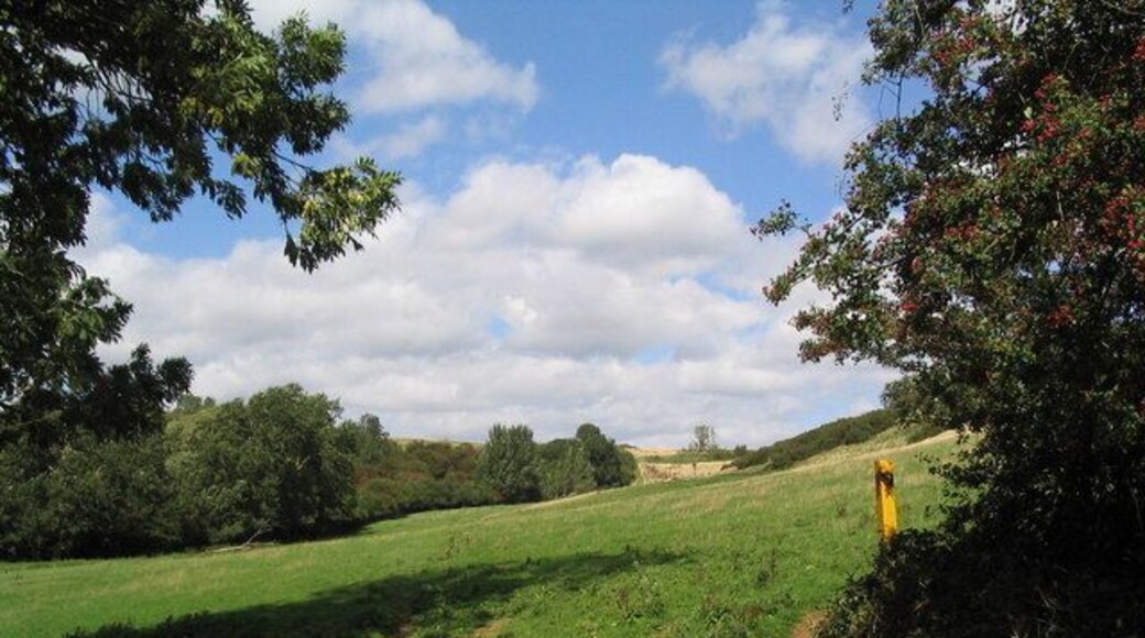 Up Langton Caudle on the Leicestershire Round. An attractive little hill named 'Langton Caudle' lies just north of Thorpe Langton. Where the 'Caudle' part of the name originates from, I don't know. The dictionary refers to Caudle as a "warm, spicy gruel for invalids". Fittingly, the nearby Langton brewery offers a beer with this name