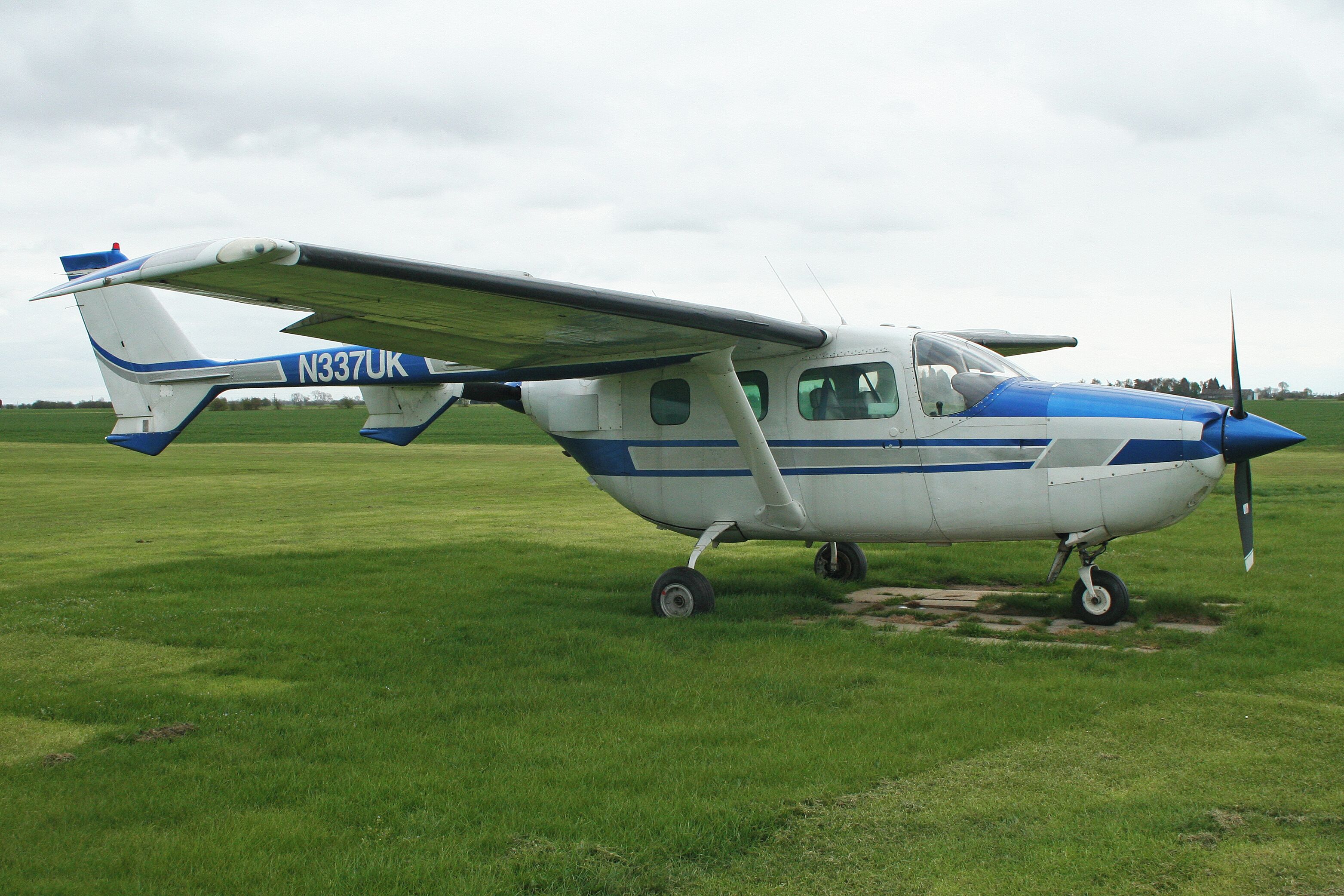 msn F337-0084. A resident aircraft, seen at the 2012 Spotters Day. Fenland Airfield. 07-4-2012