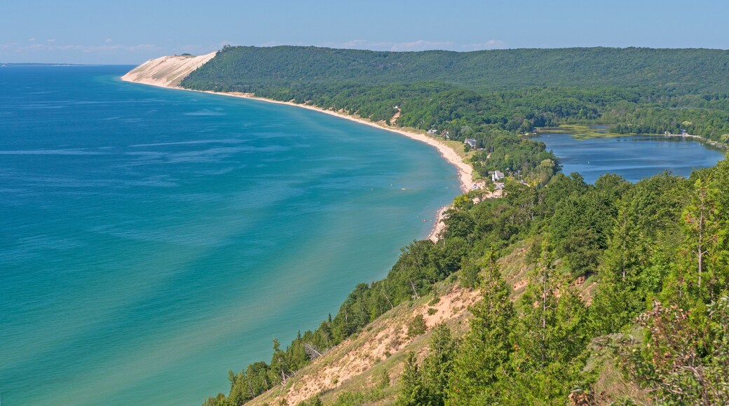 Coastal Sand Dune Vista in the Summer