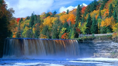 Tahquamenon Fall State Park. Inspired Longfellow's Song of Hiawatha. Michigan