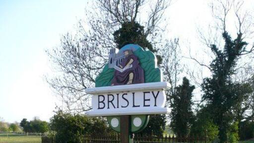 Village Sign The village sign at Brisley, Norfolk