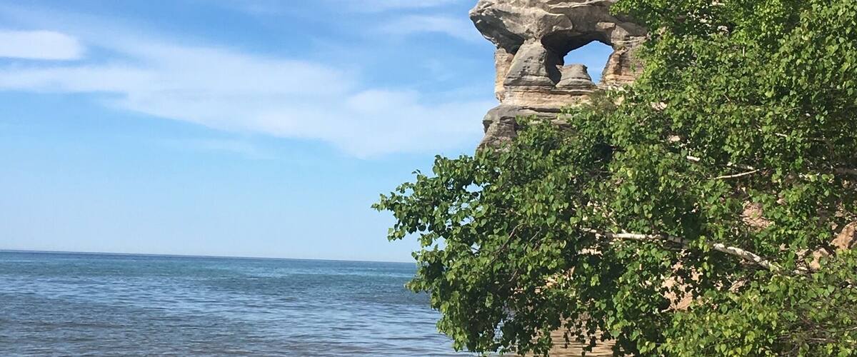 Chapel Rock in the Upper Peninsula. #OrbitzTravel