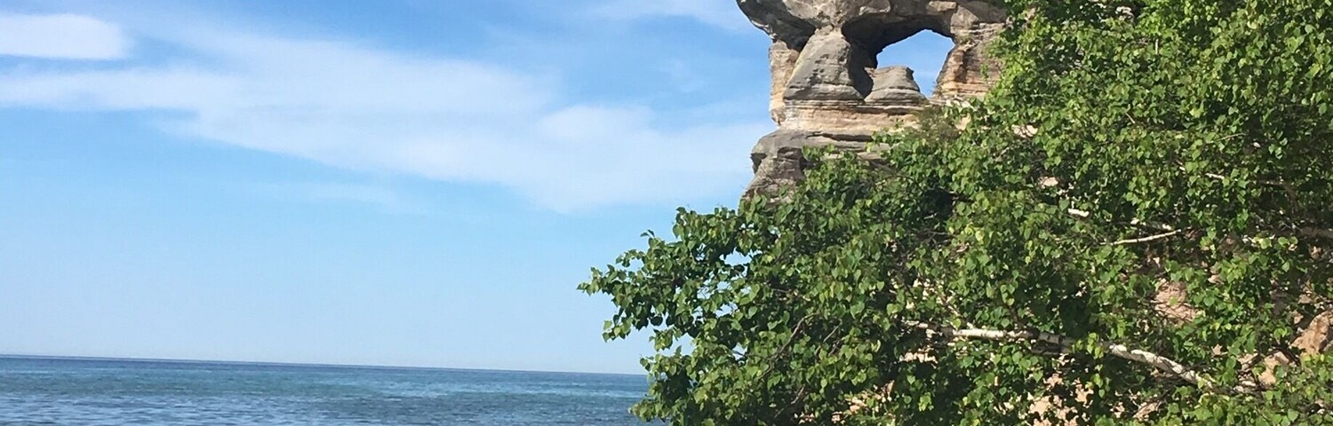 Chapel Rock in the Upper Peninsula. #OrbitzTravel