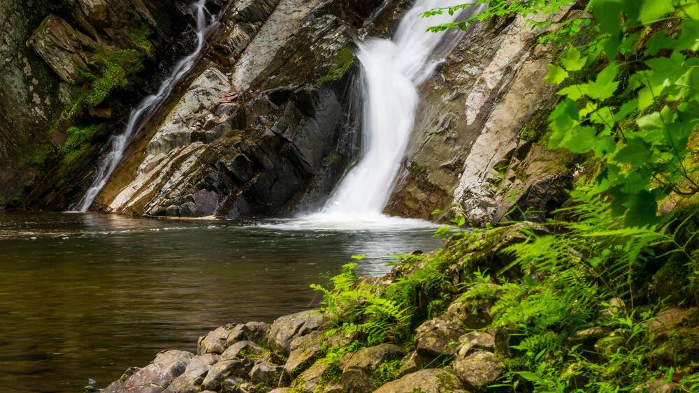 Slate River Falls. It was a great hike along and in the river to reach these falls.