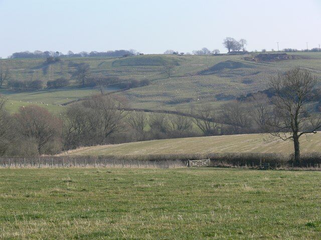 Countryside east of Burrough on the Hill