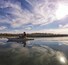 Kayaking on Gull Lake, Alberta. Still water and blue skies make us happy campers.
#ExploreAlberta #Canada