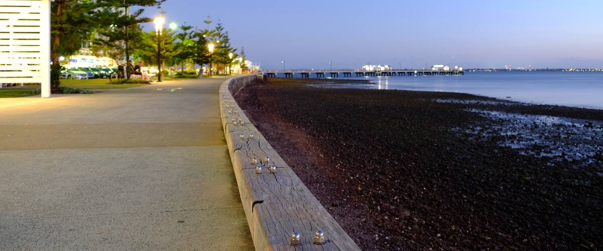 awesome sunsets and great eats nearby