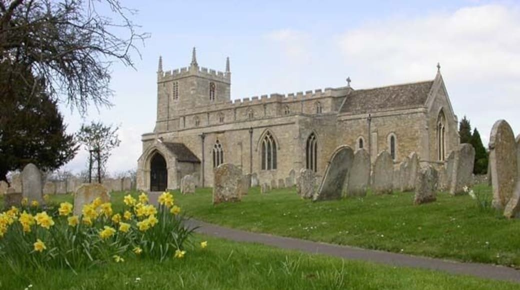St Mary's Church, Woodnewton Taken from Main Street.