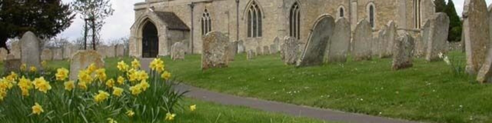 St Mary's Church, Woodnewton Taken from Main Street.