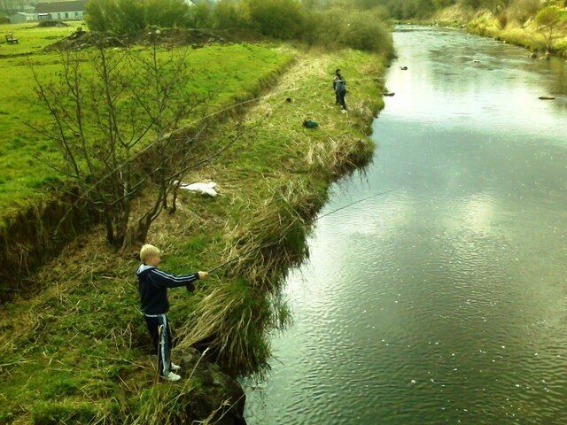 Fishing in the Nith