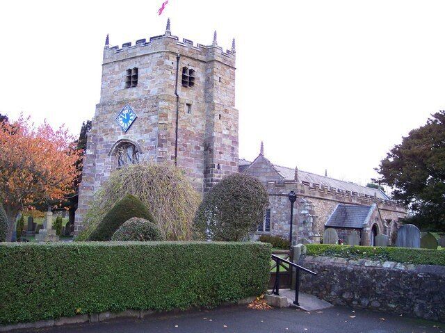 Church at St. Michael's on Wyre, near to St Michael's on Wyre, Lancashire, Great Britain.