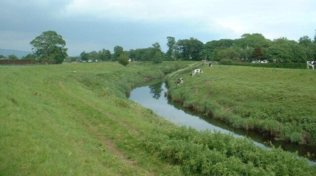 River Wyre, near St Michael's on Wyre, Lancashire
