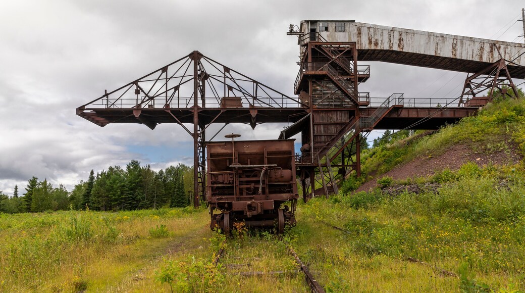 Old Retired Iron Ore Mine