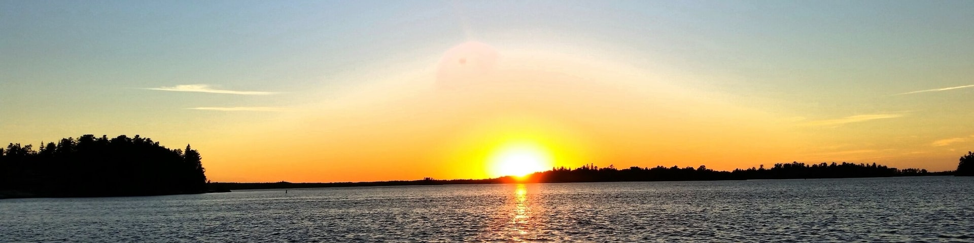 My cousins took us out on Rainy Lake. Many of the small islands still contain remnants of gold mines from the late 1800s and early 1900s started by some of the first fur trappers in the area.