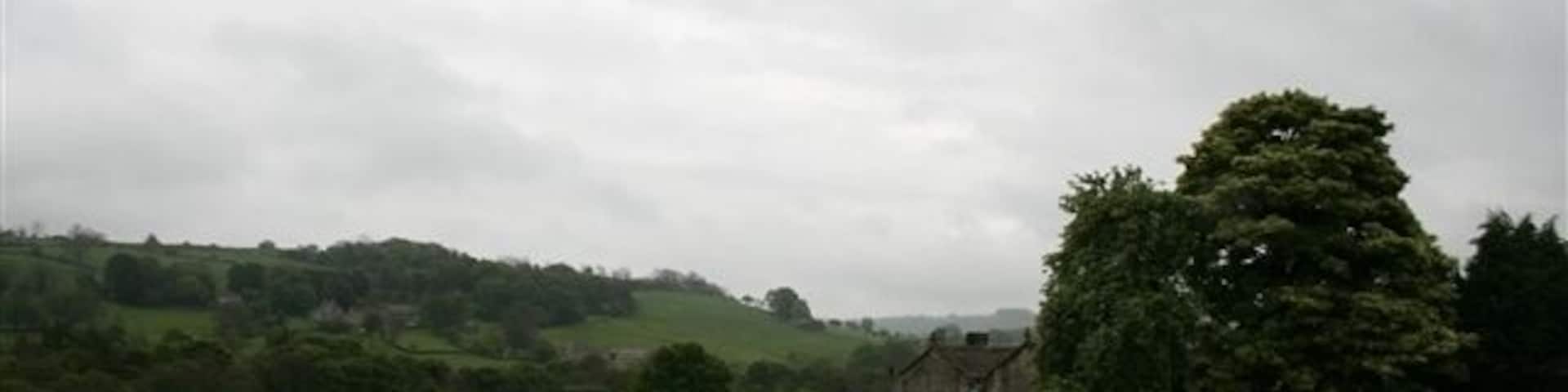 Low Hall, Nidderdale Dowgill Farm in the background, across the valley.