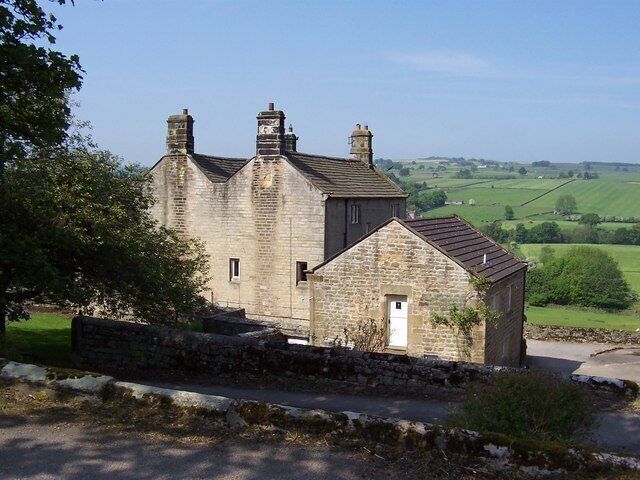 Dougill Hall. Just off the B6165 road south of Summerbridge, this splendid residence has a wonderful prospect of the Nidd Valley
