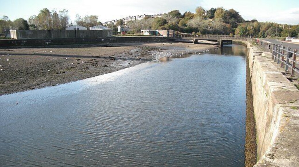 River Leven The estuary of the Leven, opposite Methil power station.