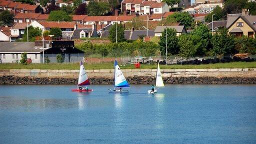 Dock 3 Methil (2) Former dock now used for recreational purposes